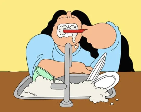 Ought My Roommate Avoid Brushing Her Teeth at the Kitchen Basin?